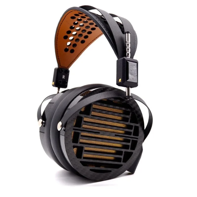 Audiophile Headphone Wired - NAN-7 골드 플랫 다이어프램 헤드셋 유선