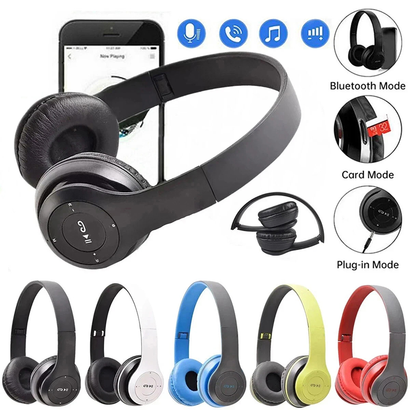 Bluetooth Headset On Ear - 블루투스 헤드셋 무선 이어폰 오버이어 하이파이