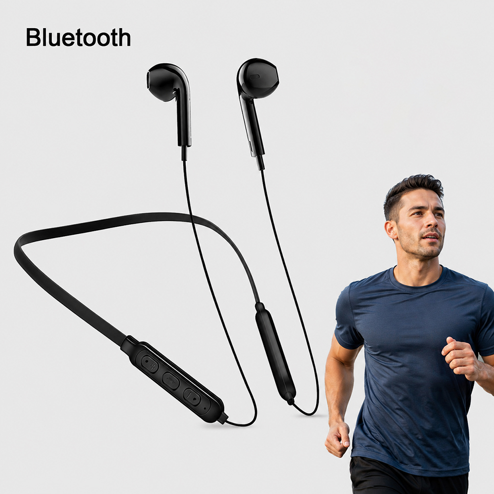 Bluetooth Headset On Ear - 스포츠 피트니스 오디오 액세서리 넥 행잉