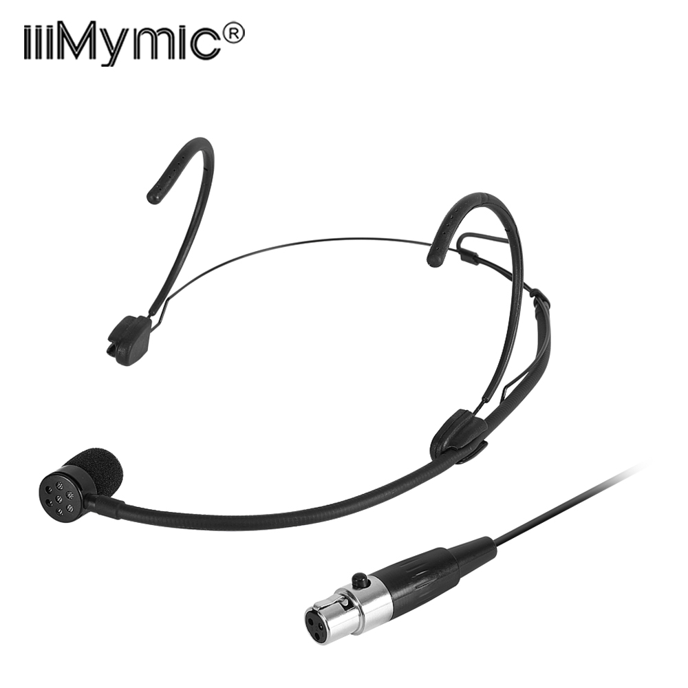 Shure Mic Sm58 - Iiimymic 단방향 블랙 헤드셋 마이크 3핀