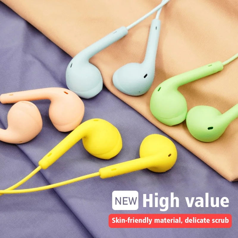 Audiophile Headphone Wired - 1/2/3/4Pcs 범용 3.5mm 스테레오 이어폰형 헤드폰