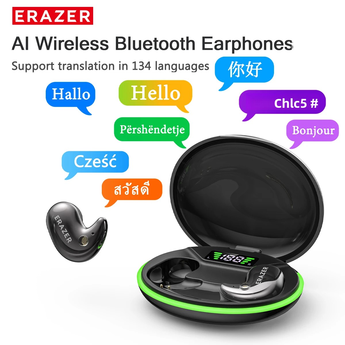 Wired Earphone Mic - EARZER XF58 인이어 블루투스 헤드폰 마이크