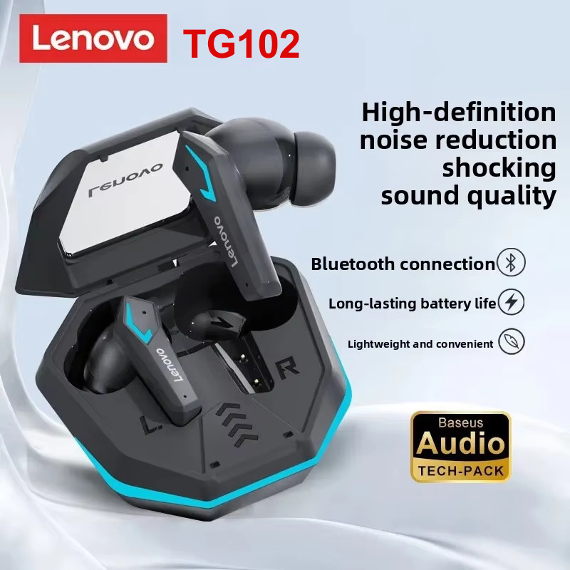 Gaming Headset Rgb - 레노버 TG102 게이밍 무선 이어버드 블루투스5.4