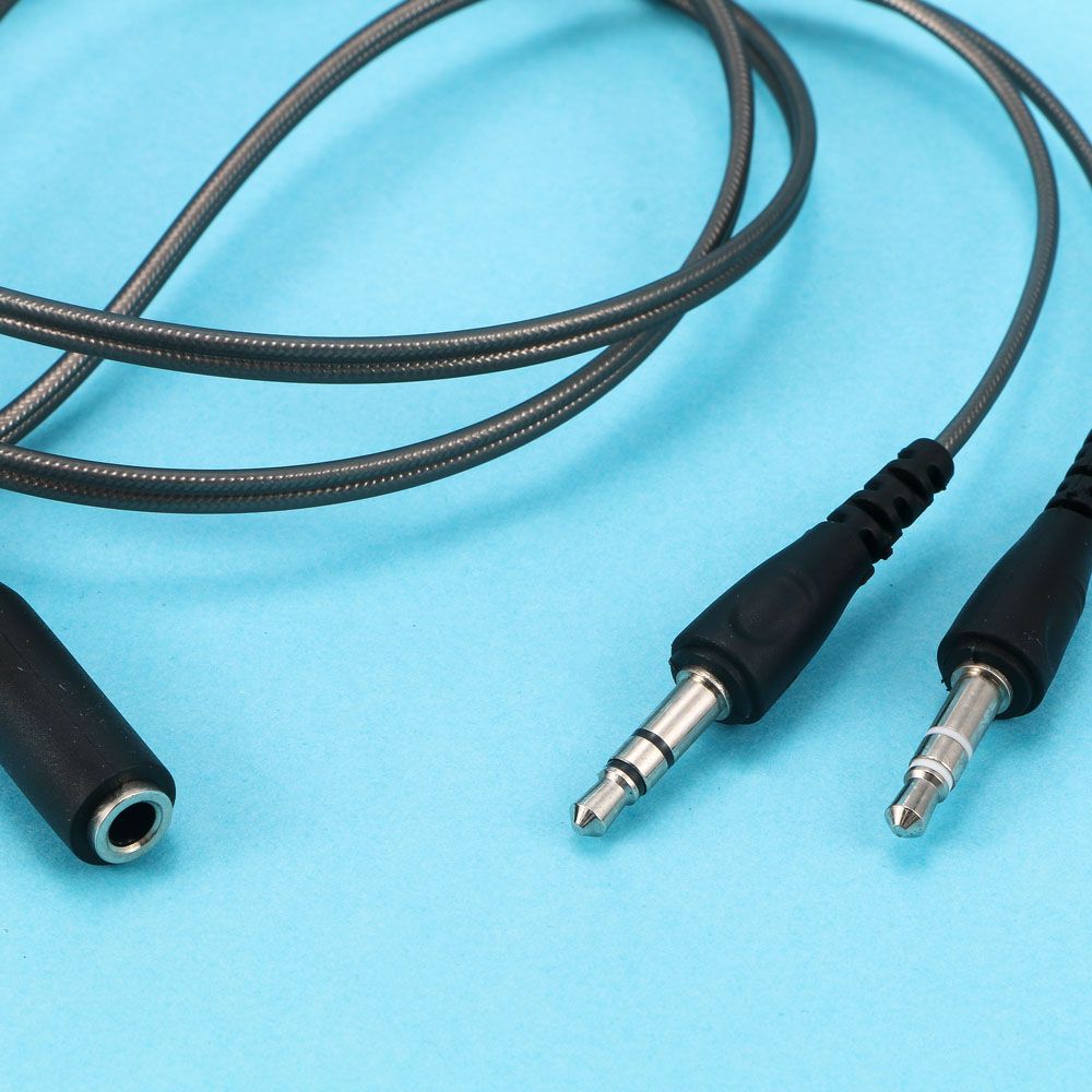 1M 3.5MM 여성-2 남성 PC 어댑터 Y-스플리터 - Earphone Splitter Jack 리뷰 및 가격