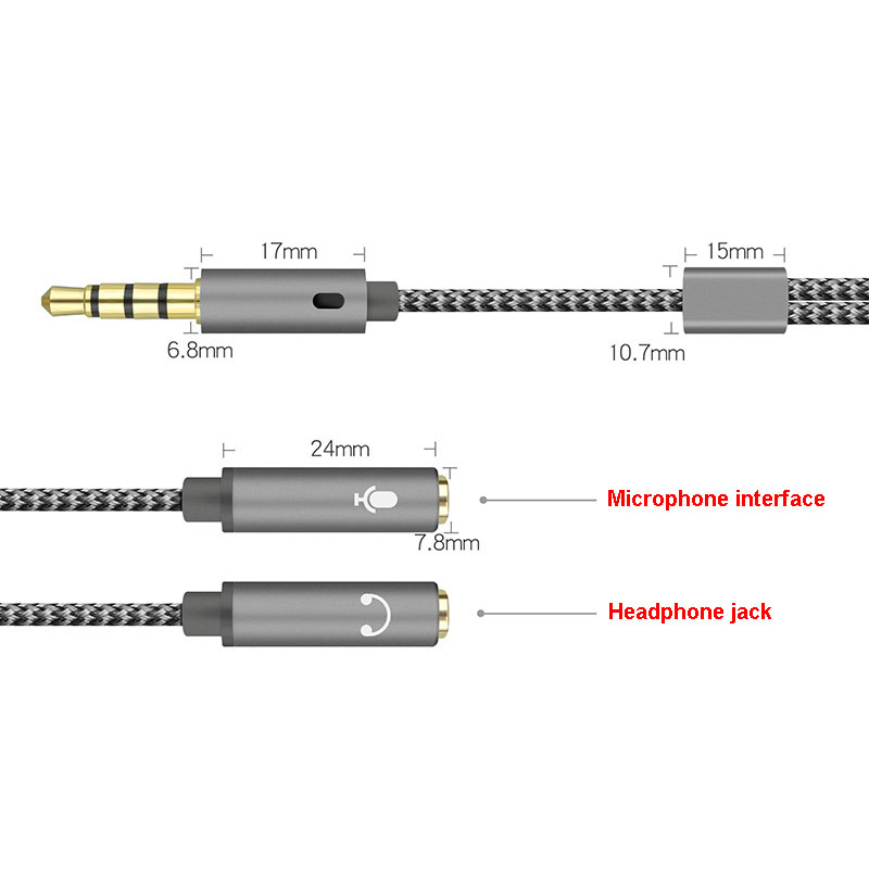 3.5mm 오디오 분배기 Y 잭 1 남성 2 여성 M/ - Earphone Splitter Jack 리뷰 및 가격