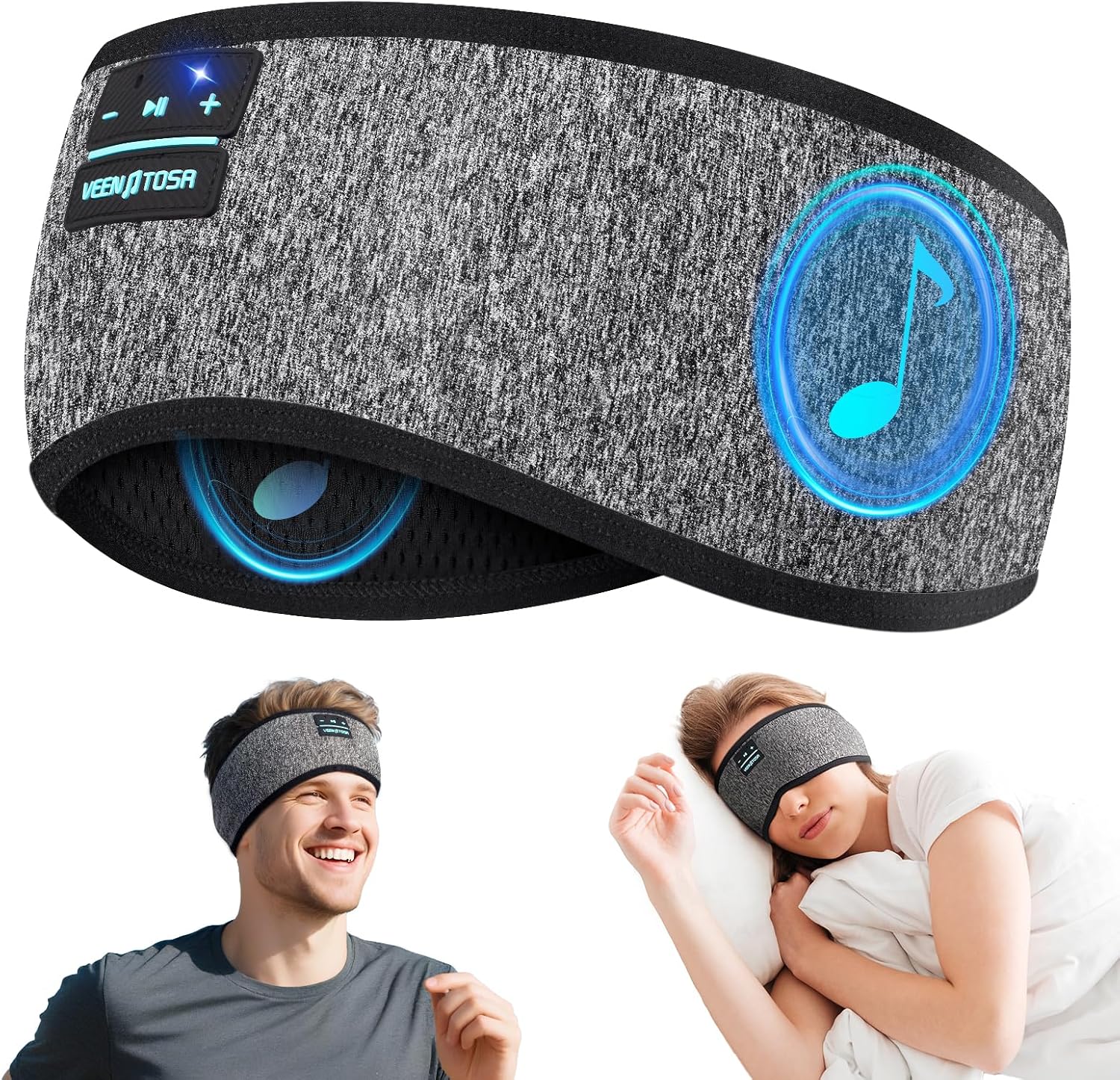 블루투스 이어폰 스포츠 측면 수면용 헤드밴드 탄성 무선 - Bluetooth Headset On Ear 리뷰 및 가격