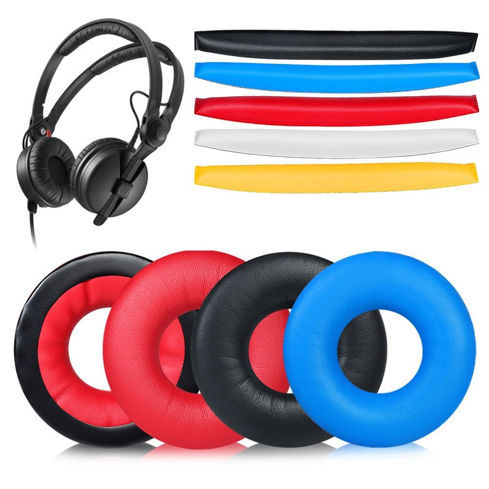 헤드셋 쿠션 헤드 빔 쿠션 커버 이어폰 귀마개 교체용  - Sennheiser Headphone Hd 25 리뷰 및 가격